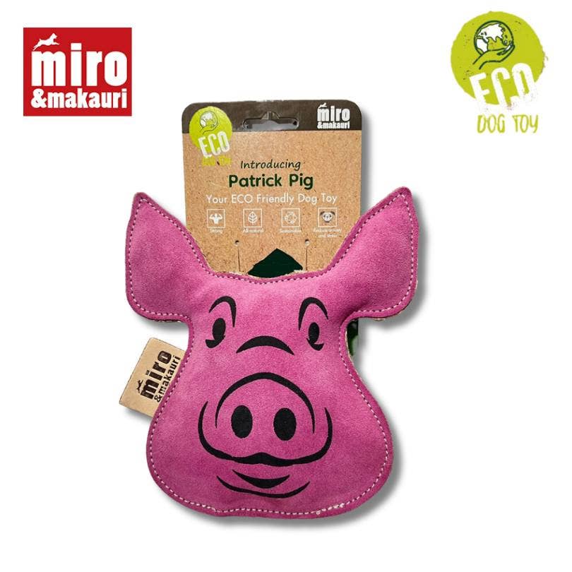 Miro & Makauri - Patrick Pig Eco Dog Toy