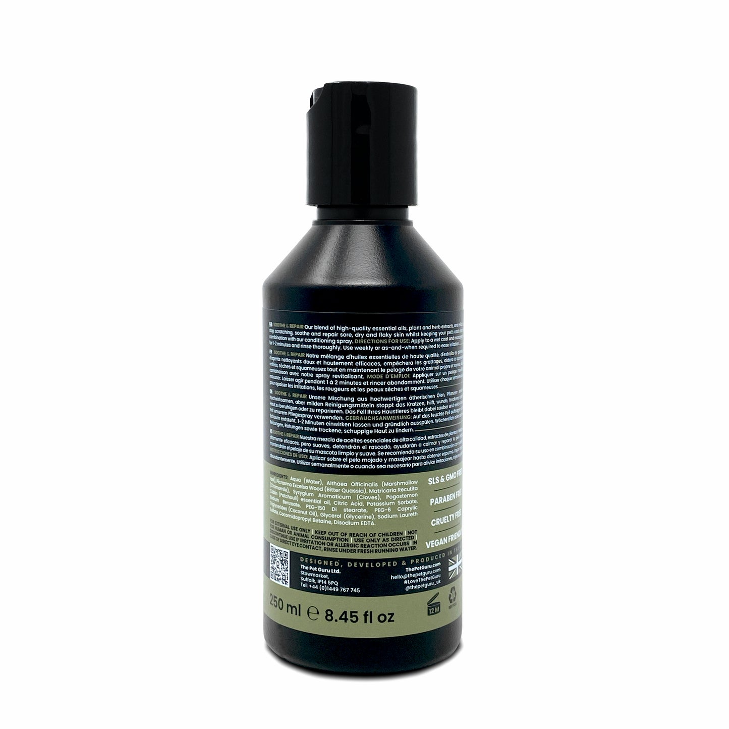Soothe and Repair anti-itch shampoo, 250ml
