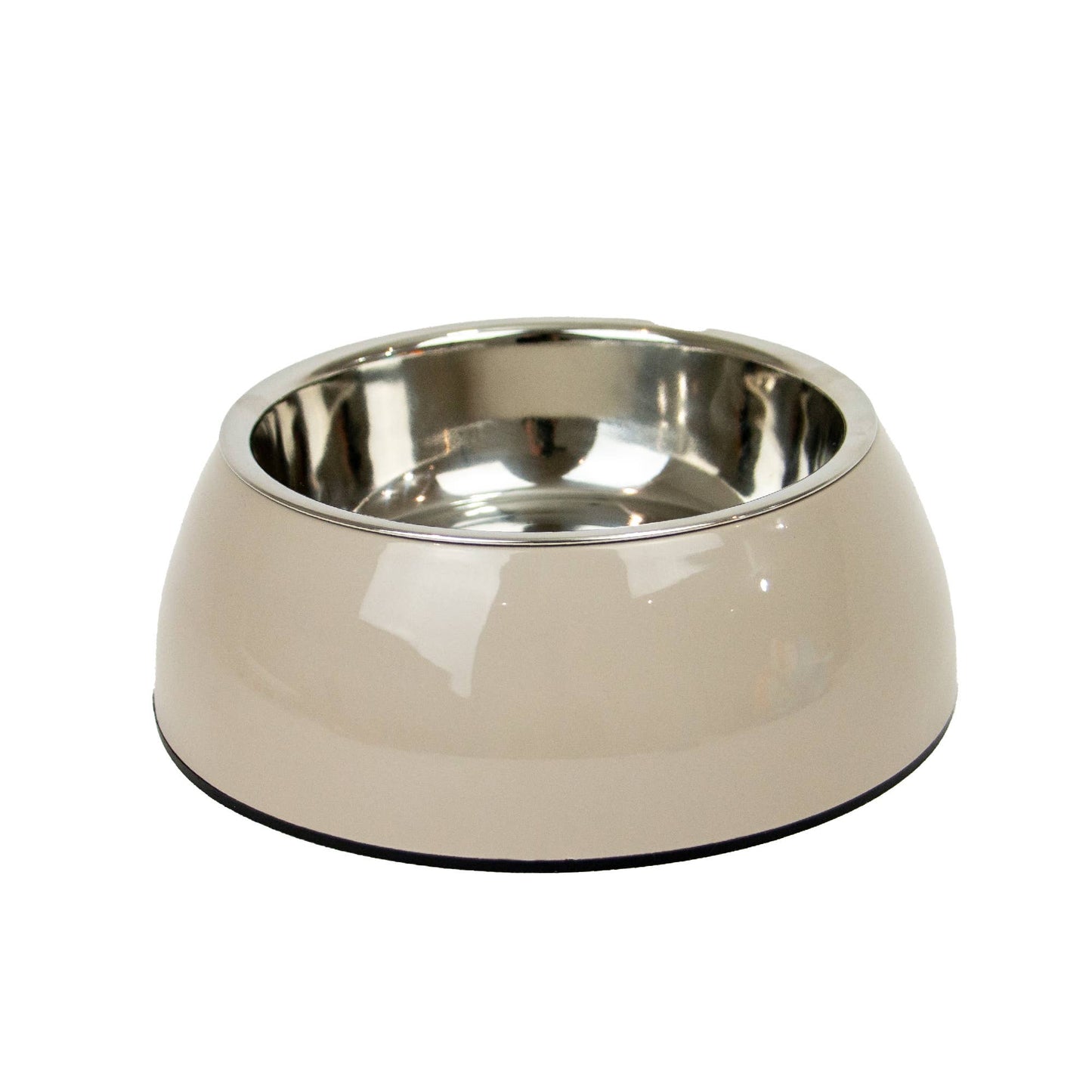 Hungry Paws Oatmeal Double Walled Bowl: 2 Sizes