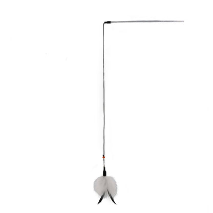 Feather Bell Cat Dangler Toy