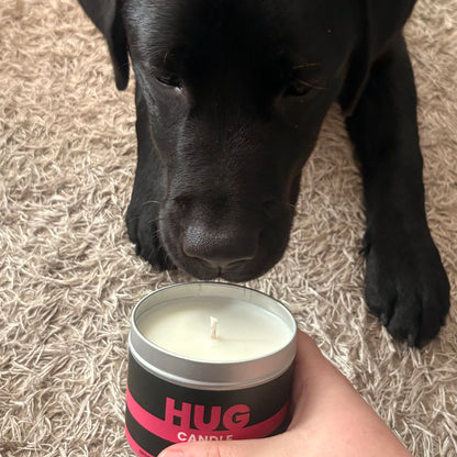 HUG rejuvenating candle - baby powder, 190gm