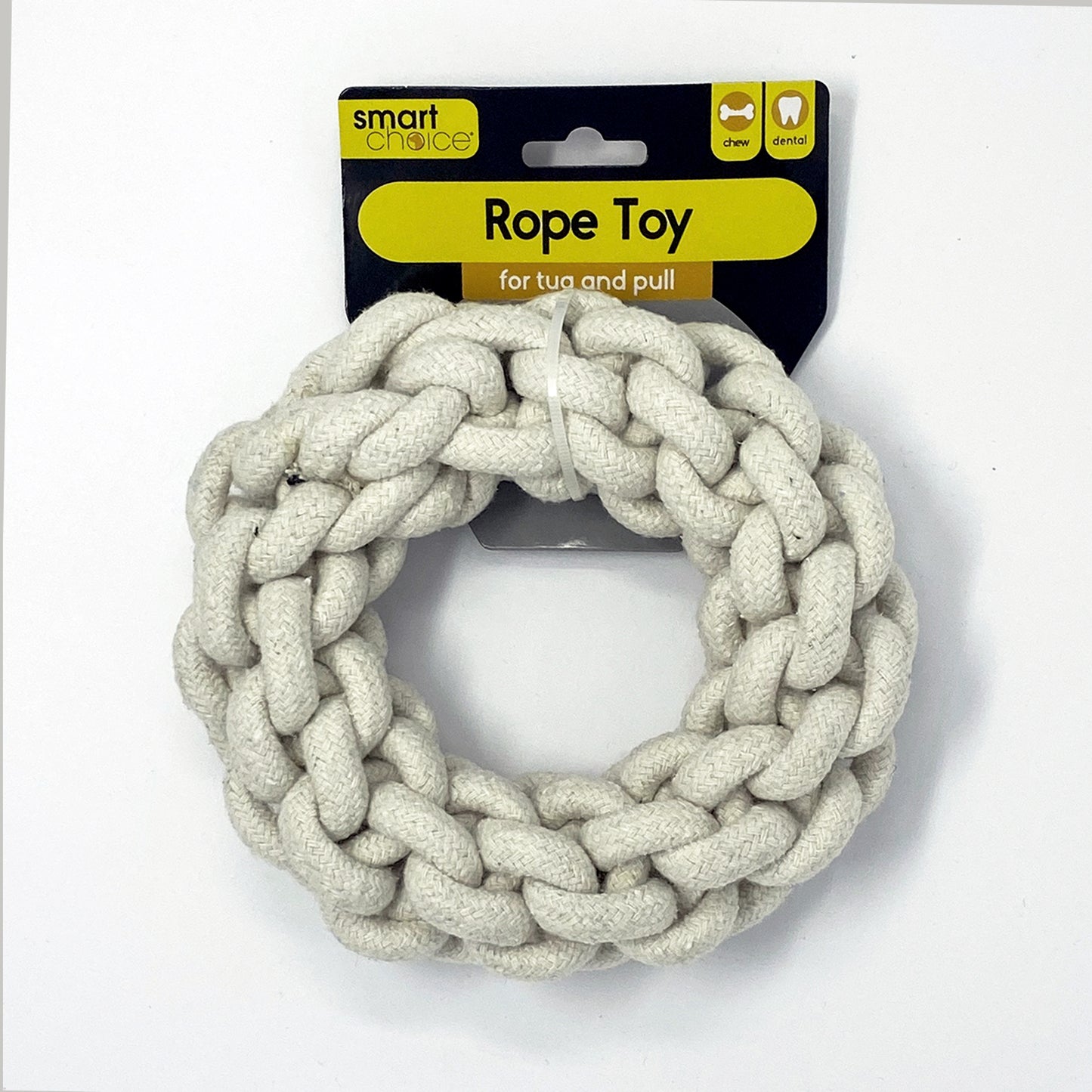 Chunky Knotted Rope Tug Ring