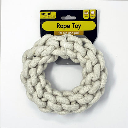 Chunky Knotted Rope Tug Ring