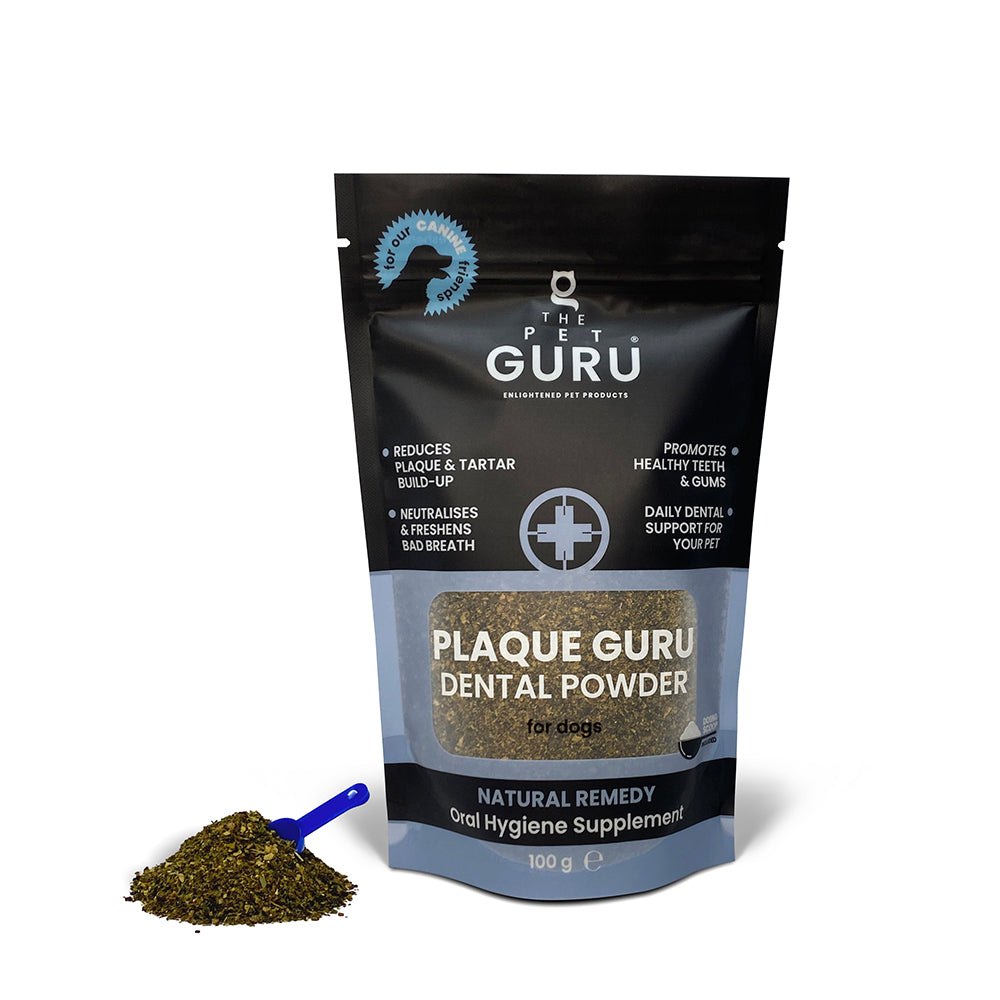 Plaque Guru oral hygiene supplement for Dogs, 100gm