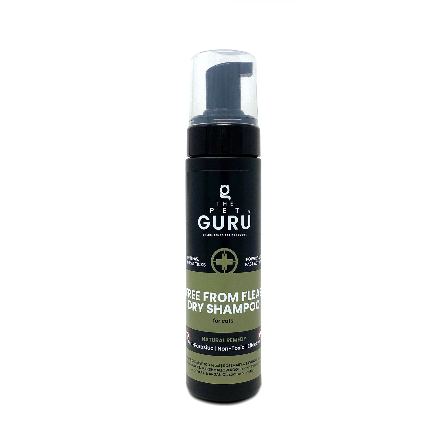 Free From Fleas dry shampoo for Cats, 200ml