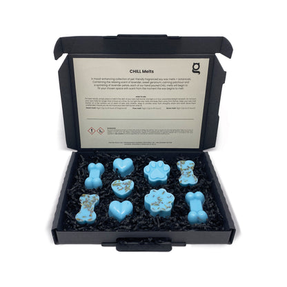 pet-friendly fragranced soy wax melts + botanicals