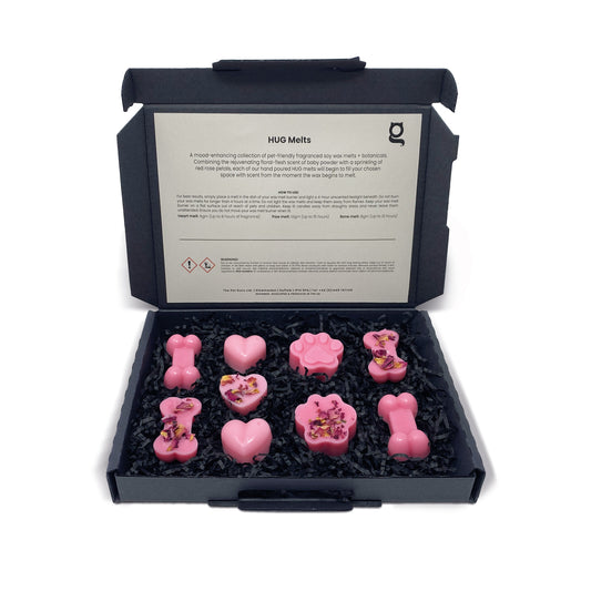 pet-friendly fragranced soy wax melts + botanicals