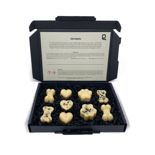 pet-friendly fragranced soy wax melts + botanicals