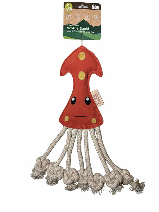 Miro & Makauri - Scottie Squid Eco Dog Toy